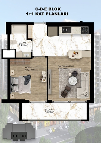 مشروع استثماري في منطقة دوشيميالتي-أنطاليا