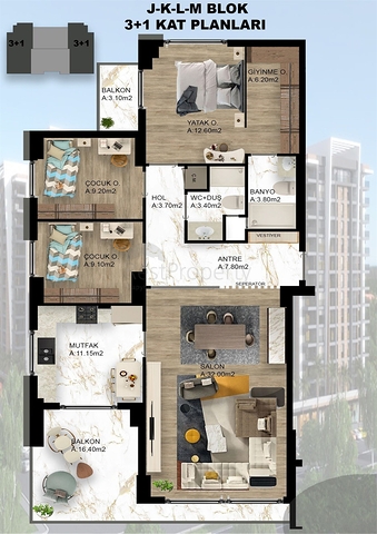 مشروع استثماري في منطقة دوشيميالتي-أنطاليا