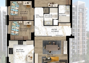 مشروع استثماري في منطقة دوشيميالتي-أنطاليا