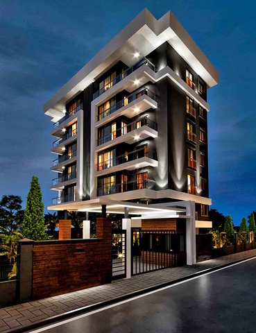 مشروع استثماري 2+1 و 3 + 1 تخطيط في كيبيز-منطقة أنطاليا 