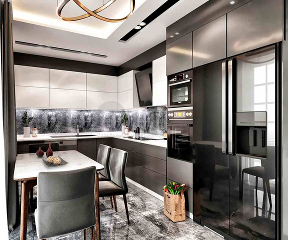 مشروع استثماري 2+1 و 3 + 1 تخطيط في كيبيز-منطقة أنطاليا 