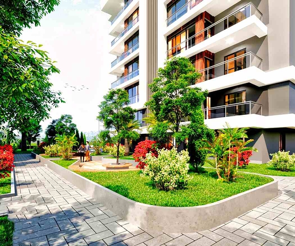 مشروع استثماري 2+1 و 3 + 1 تخطيط في كيبيز-منطقة أنطاليا 