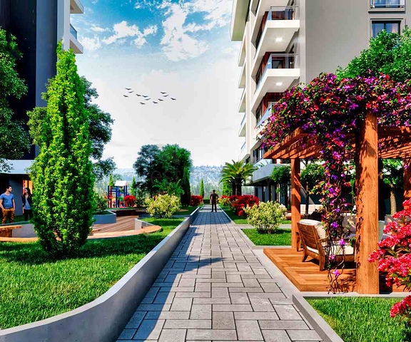 مشروع استثماري 2+1 و 3 + 1 تخطيط في كيبيز-منطقة أنطاليا 