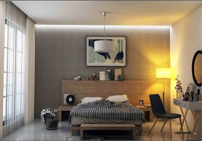 فيلا في مجمع منطقة دوشيمالتي-أنطاليا 