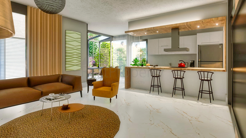 فيلات في مجمع مسور في منطقة دوشيميالتي-أنطاليا 