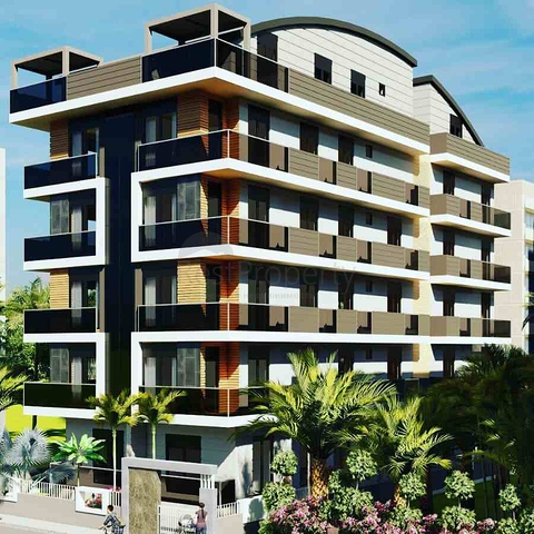 شقق 2+1 و 4+1 في وسط مدينة أنطاليا 