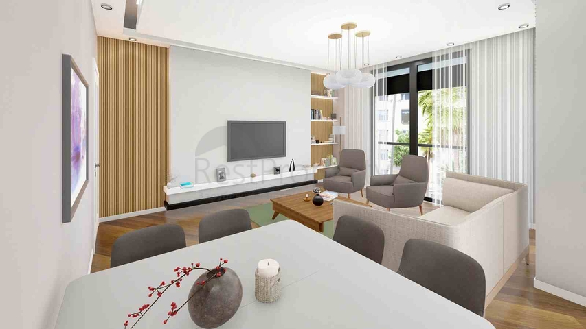 شقق 2+1 و 4+1 في وسط مدينة أنطاليا 