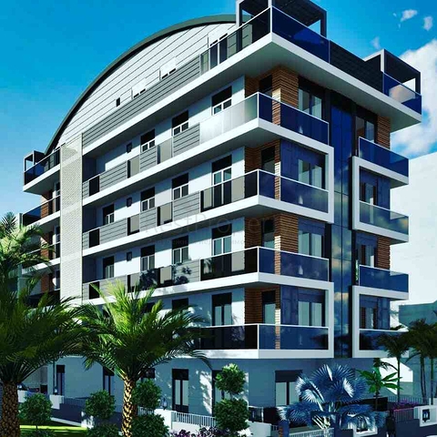 شقق 2+1 و 4+1 في وسط مدينة أنطاليا 