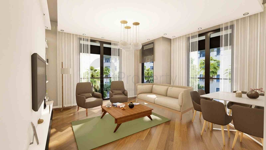 شقق 2+1 و 4+1 في وسط مدينة أنطاليا 