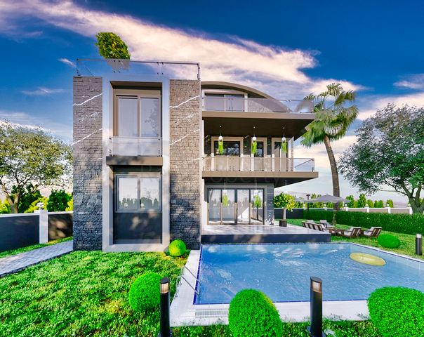 300 م2 4+1 فيلا في بيليك