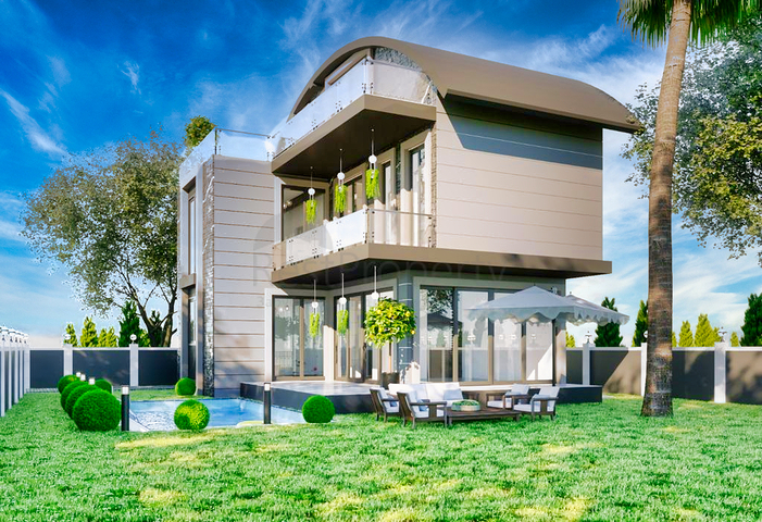 300 م2 4+1 فيلا في بيليك