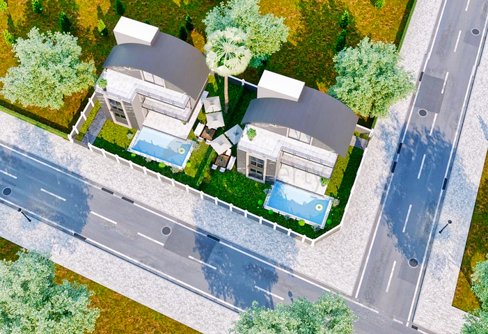 300 م2 4+1 فيلا في بيليك