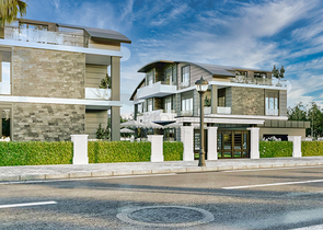 شقق 2 + 1 في منطقة بيليك أنطاليا  