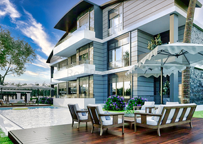 شقق 2 + 1 في منطقة بيليك أنطاليا  