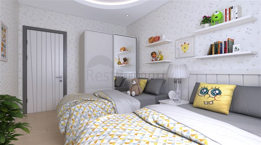 شقة من غرفتي نوم في مجمع جديد في محمودلار