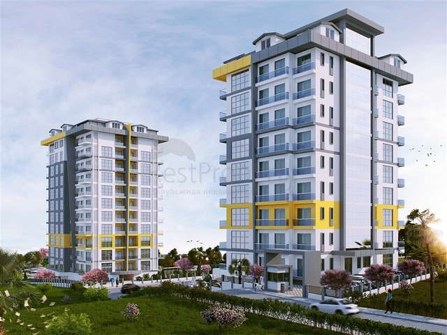 شقة من غرفتي نوم في مجمع جديد في محمودلار