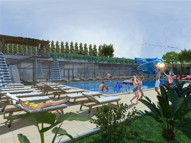 شقة من غرفتي نوم في مجمع جديد في محمودلار