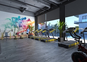 شقة من غرفتي نوم في مجمع جديد في محمودلار