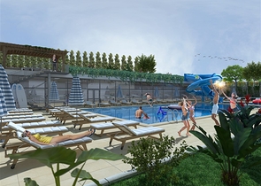 شقة من غرفتي نوم في مجمع جديد في محمودلار