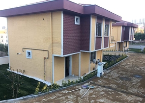 فلل مستقلة من تصميم طابقين - باسعار مناسبة -في بهجة شهير / اسطنبول 