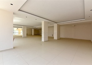 المباني التجارية لمنطقة كبيرة في الجزء السفلي