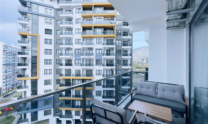 شقة 1+1 في مجمع سكني جديد في منطقة محمودلار