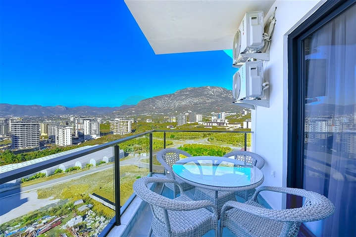 شقة 1+1 في مجمع جديد في محمودلار