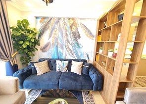 عقارات في جكجلي - 2 غرفة وصالة -ضمن مجمع فاخر . 