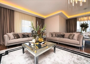 شقة فاخرة باطلالة بحرية ضمن مركز مدينة الانيا 