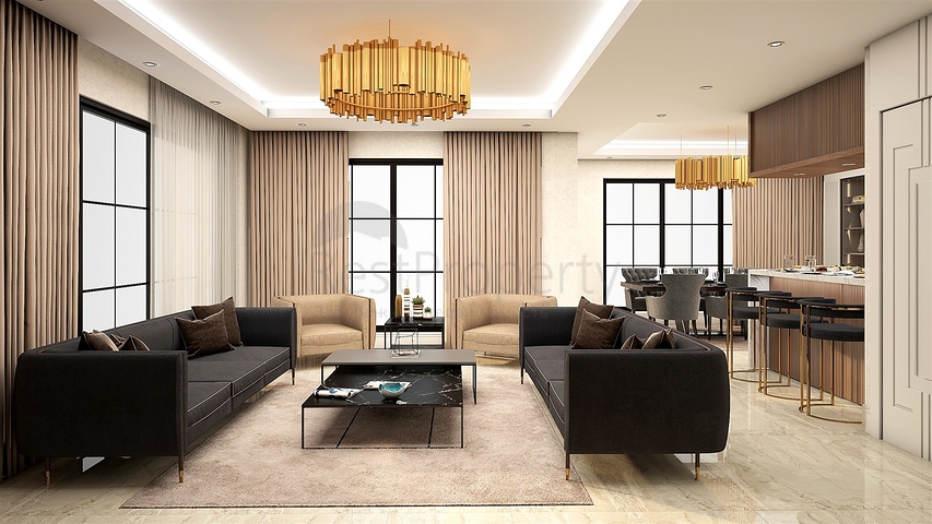 فيلا 5 + 1 في بيليك - أنطاليا