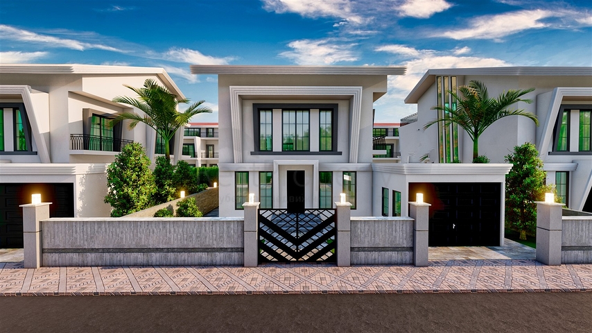 فيلا 5 + 1 في بيليك - أنطاليا