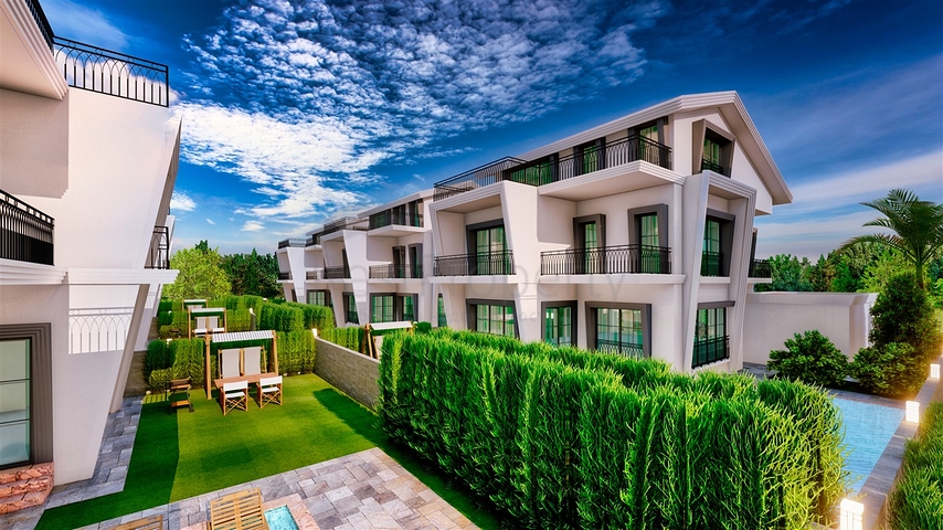 فيلا 5 + 1 في بيليك - أنطاليا