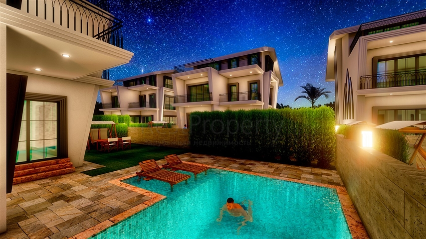 فيلا 5 + 1 في بيليك - أنطاليا