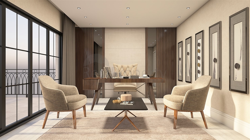 فيلا 5 + 1 في بيليك - أنطاليا