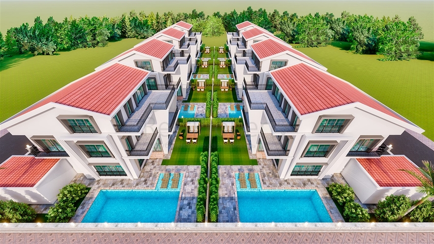 فيلا 5 + 1 في بيليك - أنطاليا