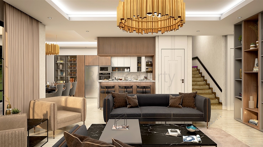 فيلا 5 + 1 في بيليك - أنطاليا