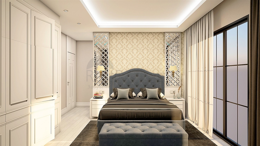 فيلا 5 + 1 في بيليك - أنطاليا