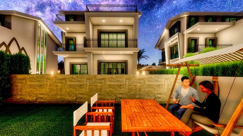 فيلا 5 + 1 في بيليك - أنطاليا