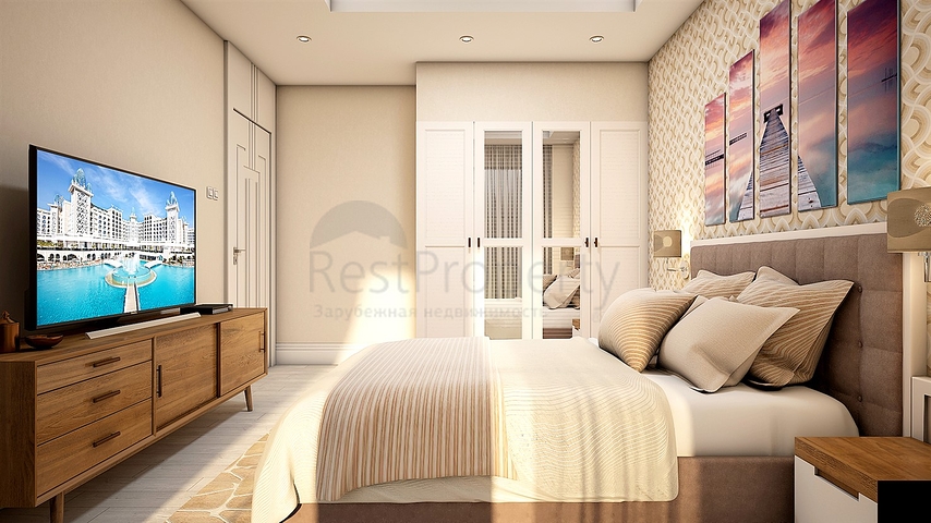 فيلا 5 + 1 في بيليك - أنطاليا