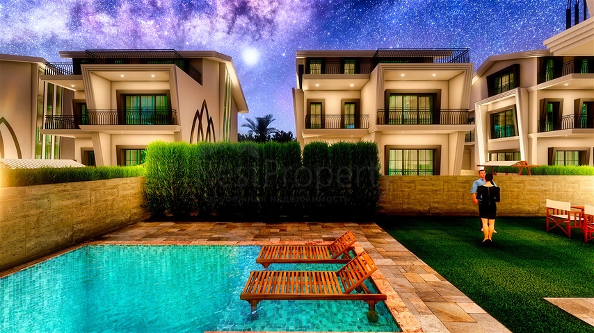 فيلا 5 + 1 في بيليك - أنطاليا