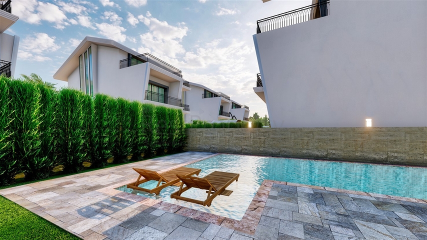 فيلا 5 + 1 في بيليك - أنطاليا