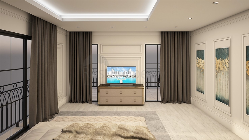 فيلا 5 + 1 في بيليك - أنطاليا