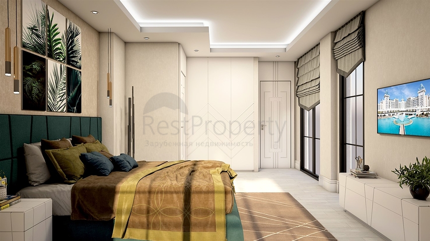 فيلا 5 + 1 في بيليك - أنطاليا