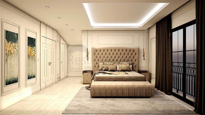 فيلا 5 + 1 في بيليك - أنطاليا