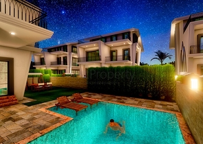 فيلا 5 + 1 في بيليك - أنطاليا