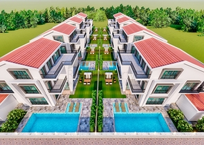 فيلا 5 + 1 في بيليك - أنطاليا