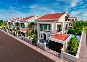 فيلا 5 + 1 في بيليك - أنطاليا