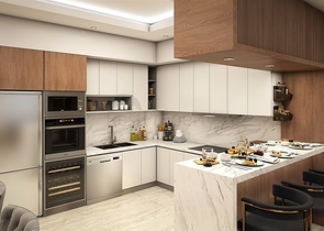 فيلا 5 + 1 في بيليك - أنطاليا