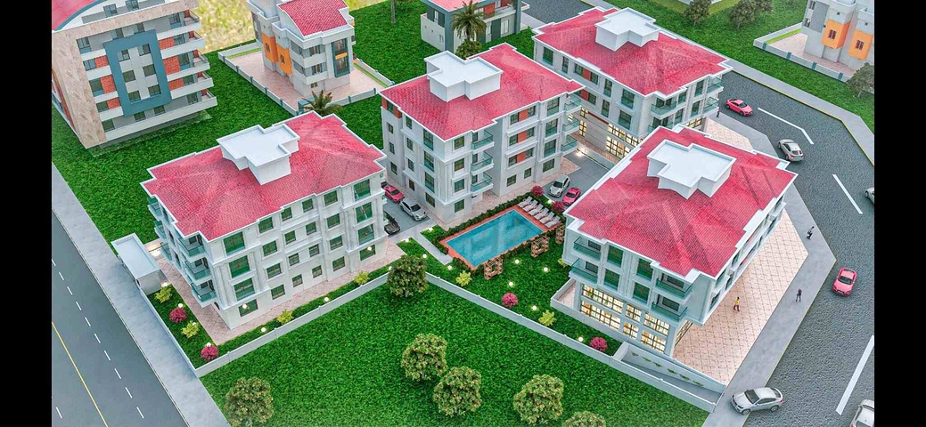 شقق 2+1 في كيبيز-منطقة أنطاليا 