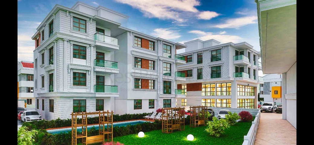 شقق 2+1 في كيبيز-منطقة أنطاليا 